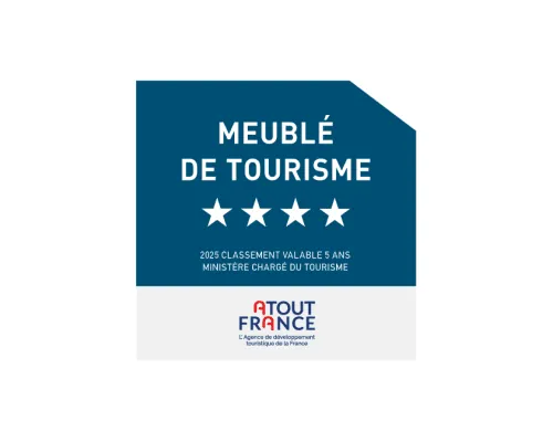 Classement meublé de tourisme 4 étoiles Atout France